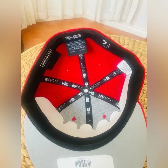 Supreme X New Era - Supreme Championship Box Logo Fitted Hat - 7 1/2 - Picture 6 of 6